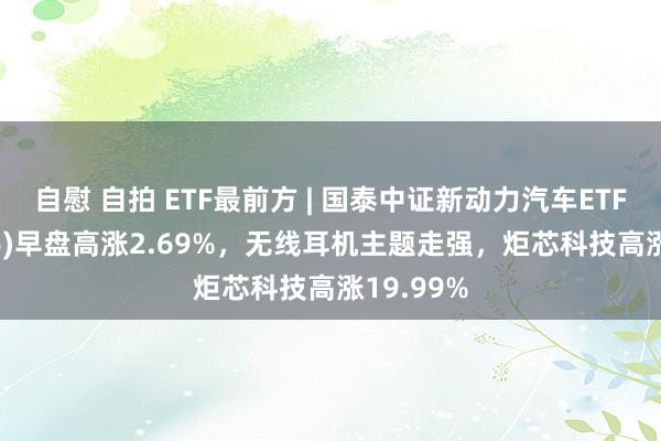 自慰 自拍 ETF最前方 | 国泰中证新动力汽车ETF(159806)早盘高涨2.69%,无线耳机主题走强,炬芯科技高涨19.99%